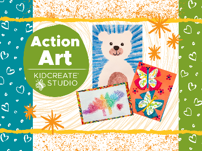Kidcreate Studio - Dana Point. Action Art Mini-Camp (3-6 Years)