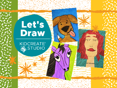 Kidcreate Studio - Woodbury. Let's Draw Weekly Class (5-12 Years)
