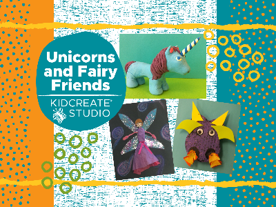 Kidcreate Studio - Woodbury. Unicorns & Their Fairy Friends Summer Camp (4-9 Years)