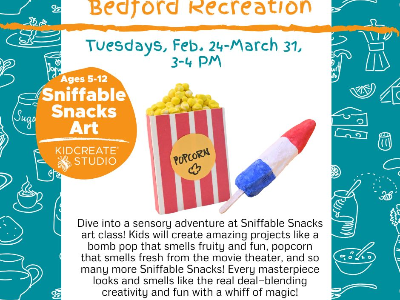Bedford Rec: Sniffable Snacks (Grades K-2)