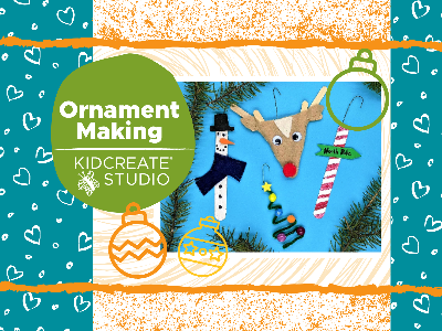 Kidcreate Studio - Oak Park. Ornament Making Workshop (18 Months-6 Years)