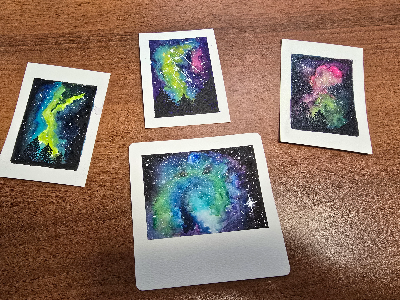 Watercolor Polaroid Wonders