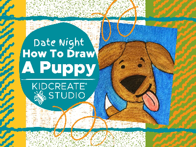Date Night - How to Draw a Puppy Workshop (3-9 Years)